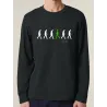 T-shirt manches longues homme "Conscience"
