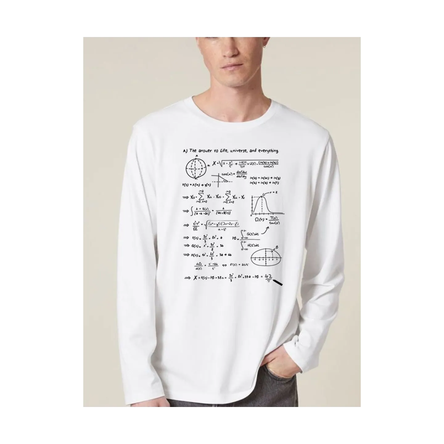 T-shirt manches longues homme "42"