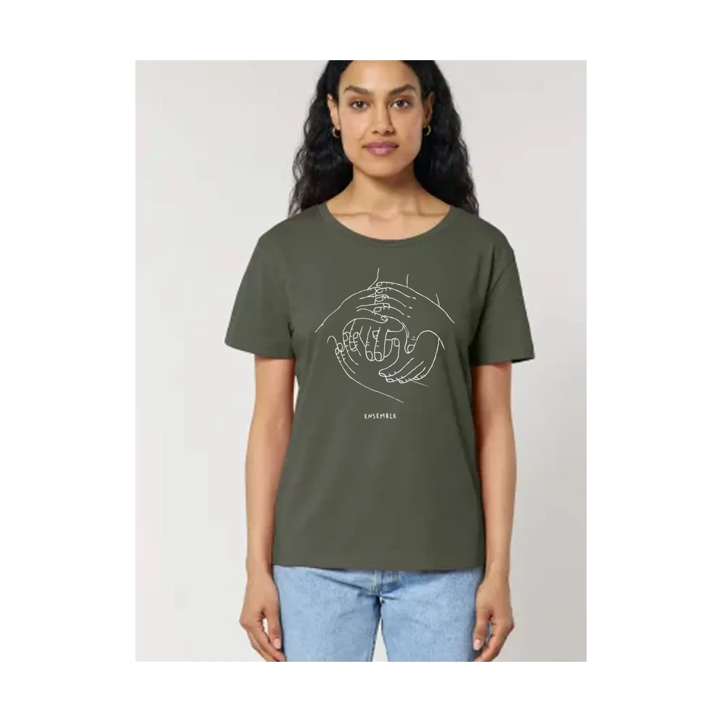 T-shirt femme "ensemble"