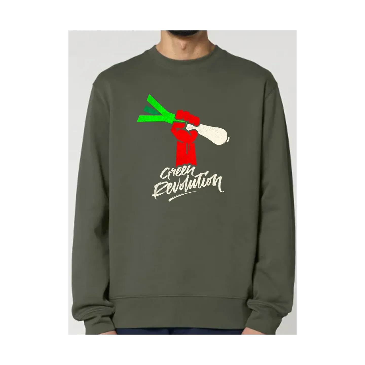 Sweat homme "Green revolution"