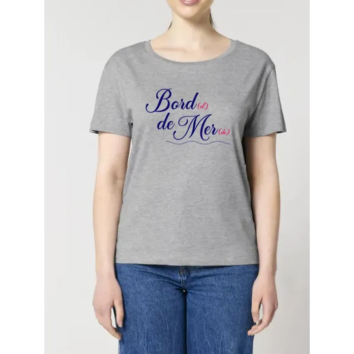 T-shirt femme Bord(el) de Mer(de)