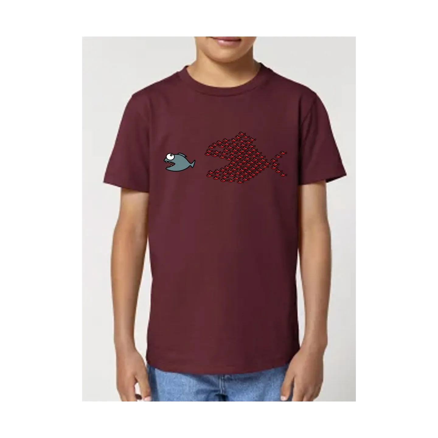 T-shirt enfant "Poissons unis"