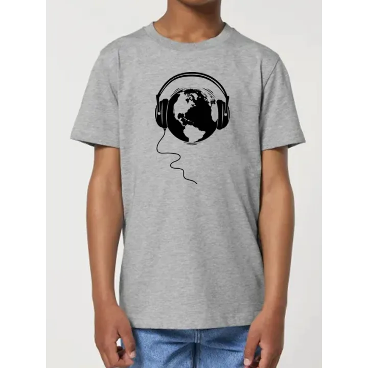Tee shirt enfant "Ecoute la Terre"
