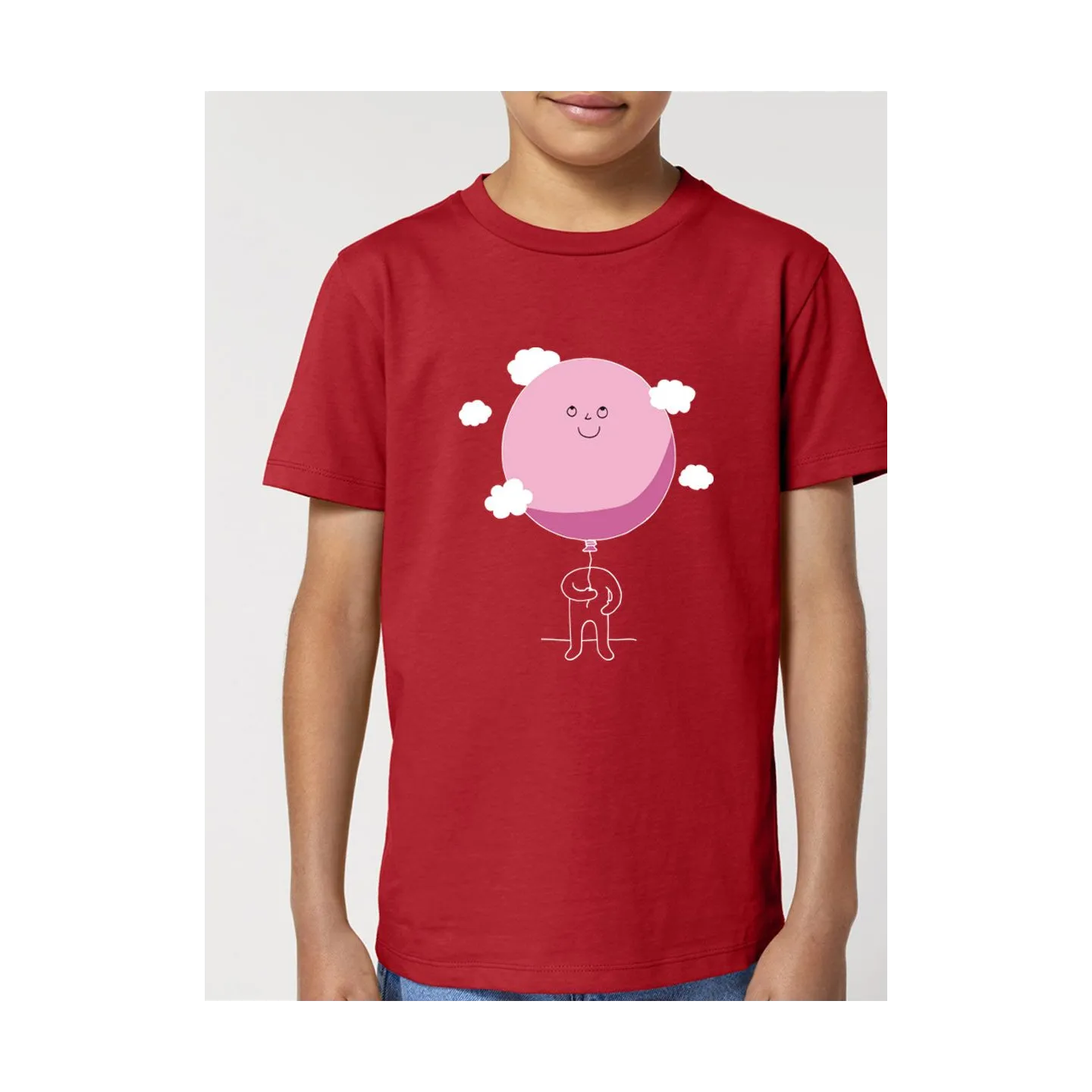 T-shirt enfant "La tête dans les nuages"