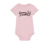 Body bébé ''Demain j'arrête'' (tétine)