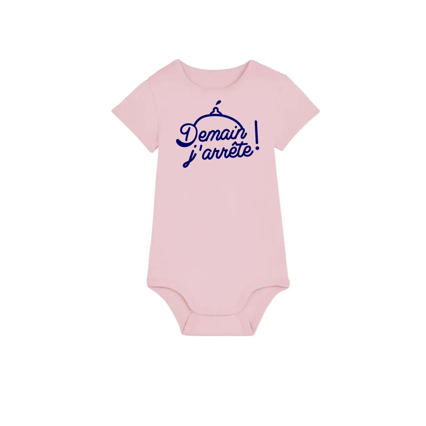 Body bébé ''Demain j'arrête'' (sein)