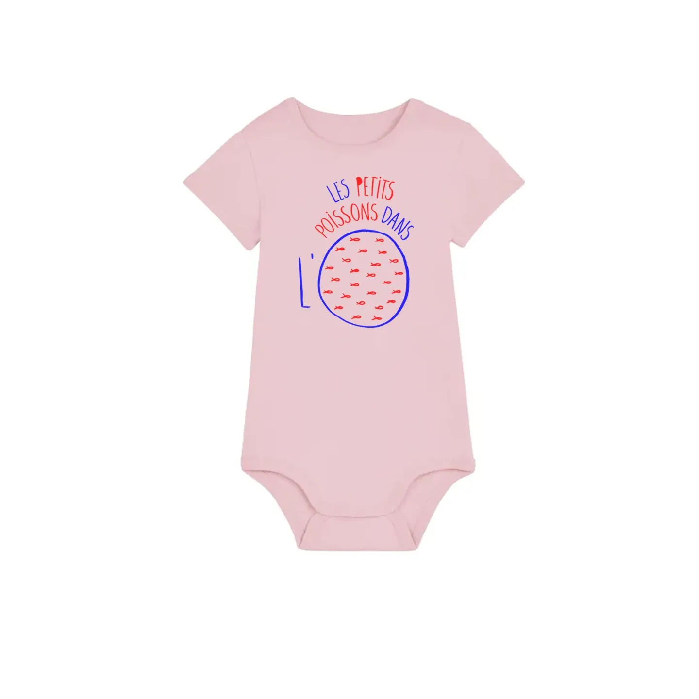 Body bébé ''Les petits poissons dans l'O''