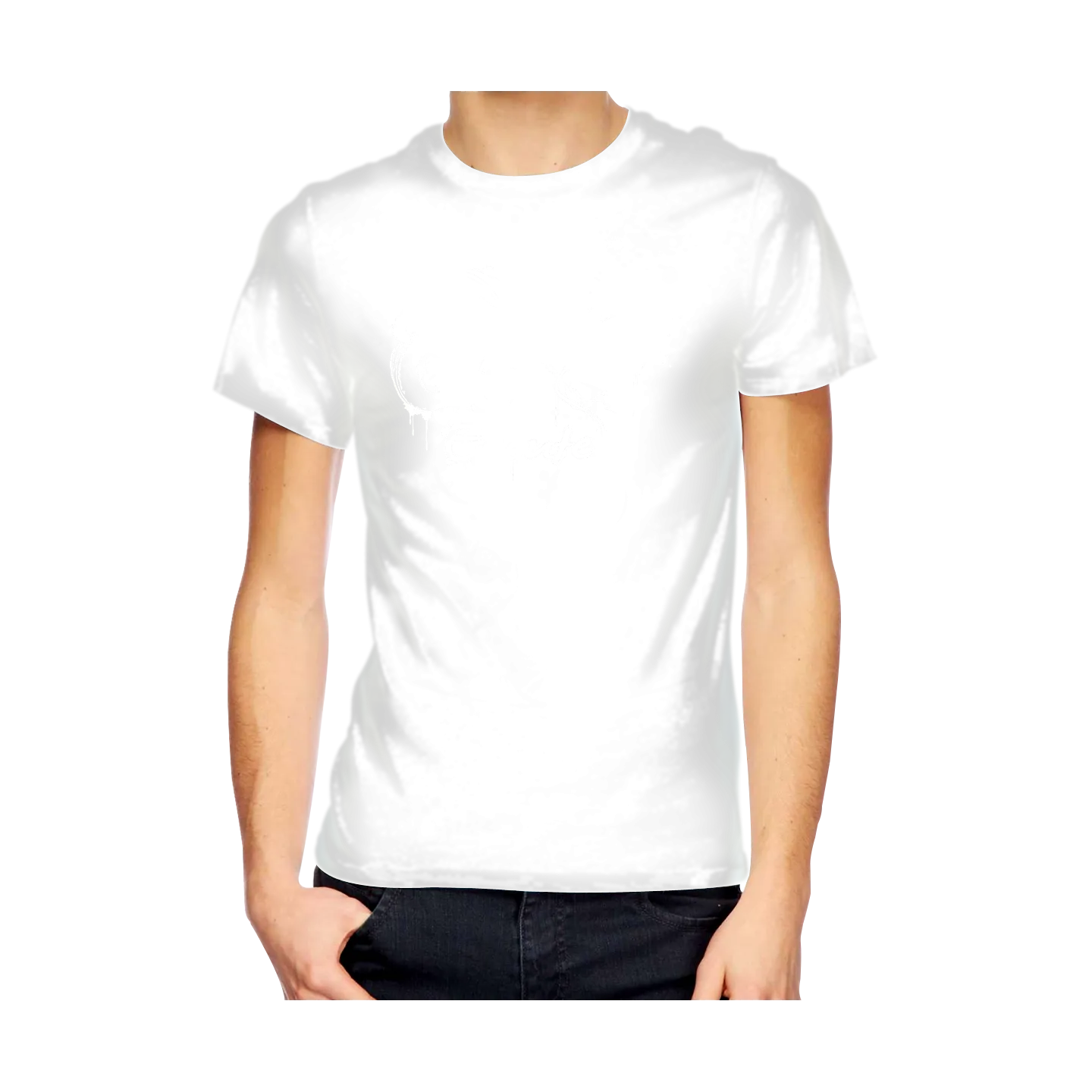 T-shirt homme "écoute ton coeur"