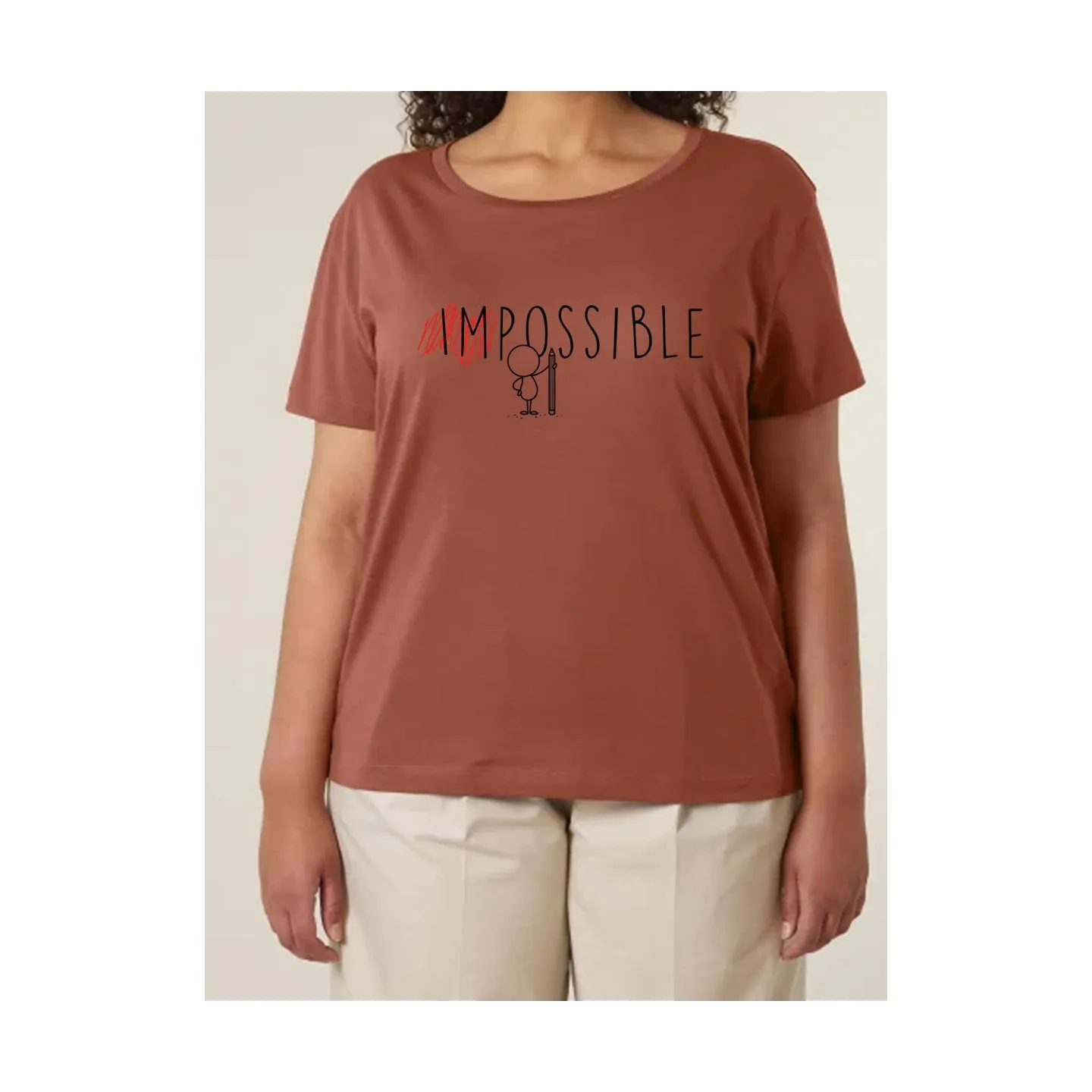 T-shirt femme " Possible"
