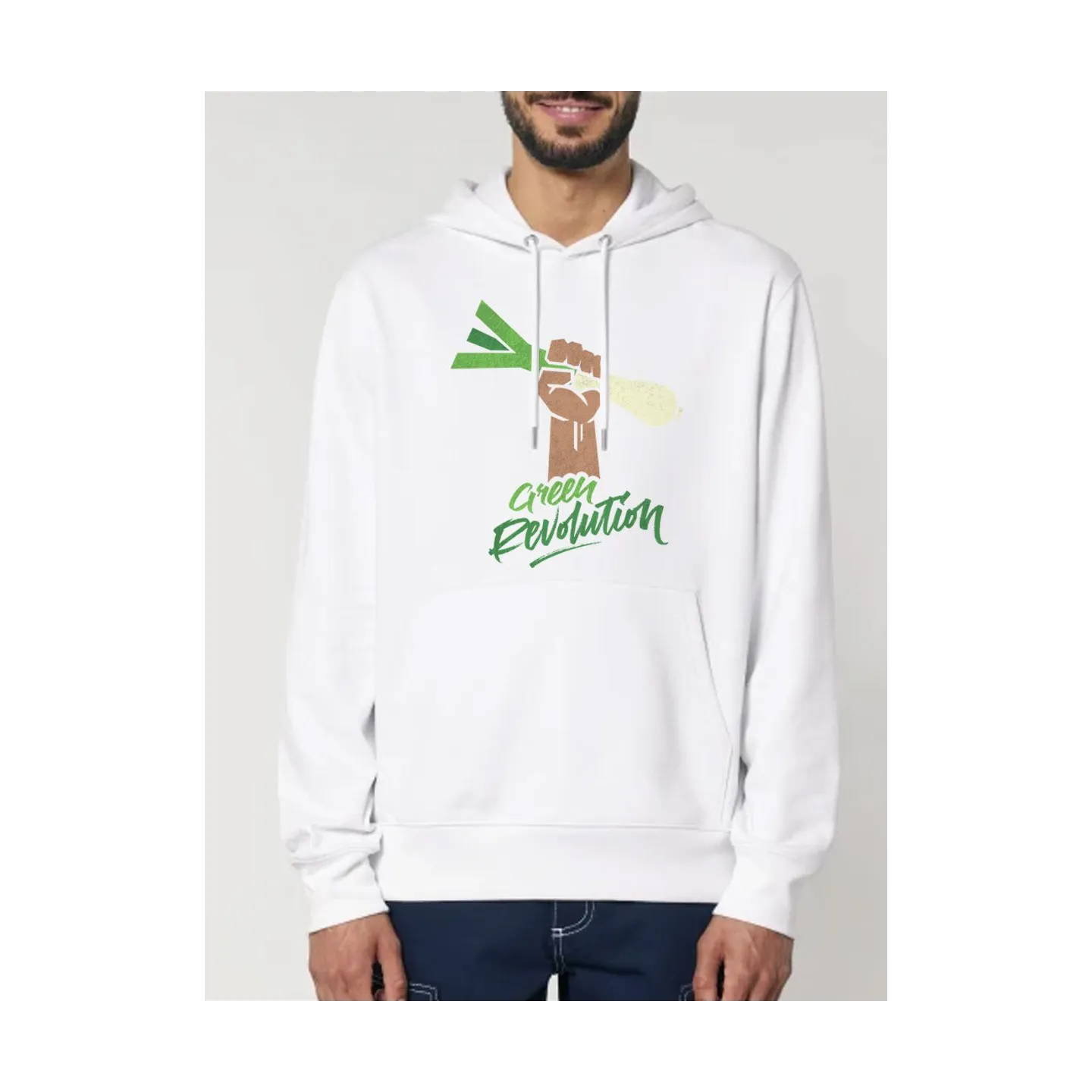 Sweat homme "Green revolution"