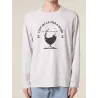 T-shirt manches longues homme "LA MER A BOIRE"