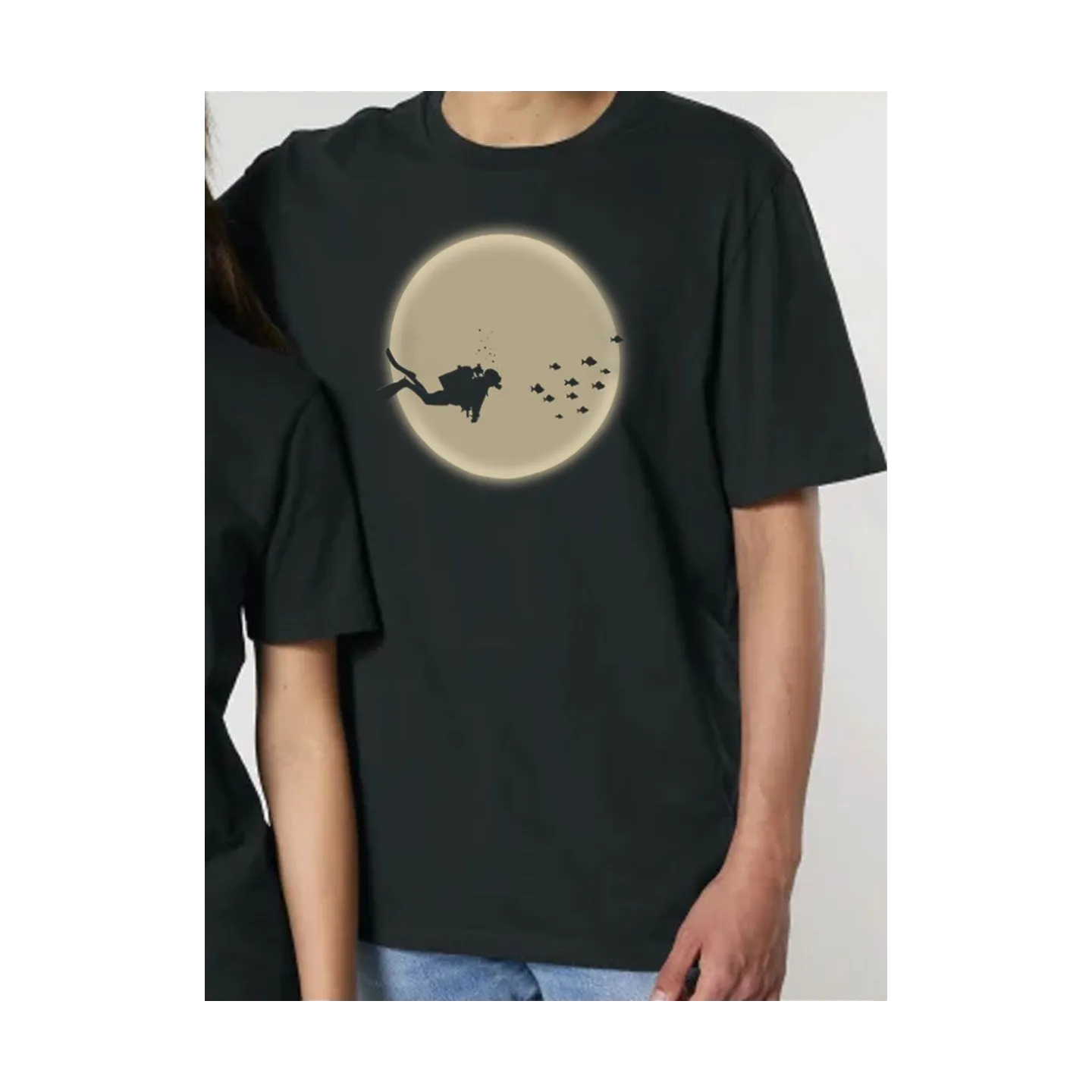 T-shirt homme ''PLONGEUR DE L ESPACE"
