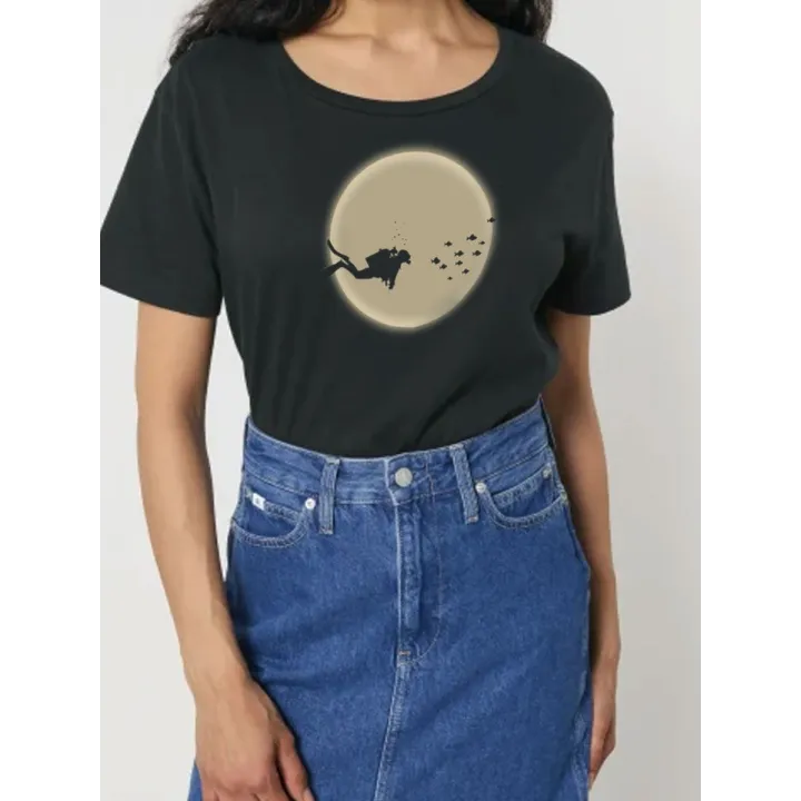 T-shirt femme "PLONGEUR DE L'ESPACE"