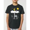 T-shirt enfant "GIRAFE AU SOLEIL" by LeDuc