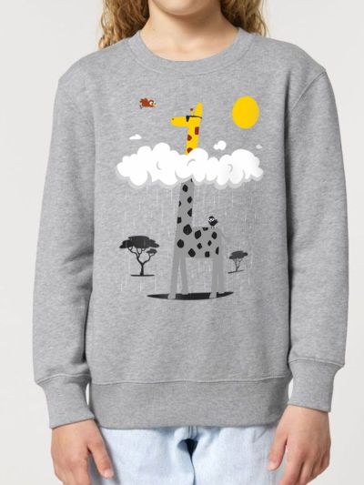 Sweat enfant "Girafe au soleil" by LeDuc