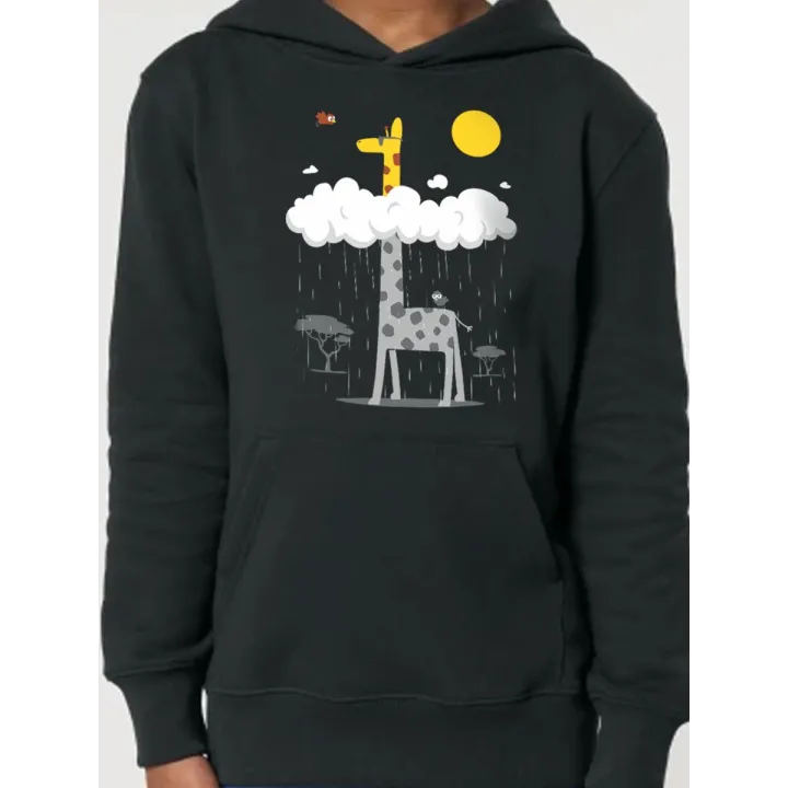 Sweat enfant "GIRAFE AU SOLEIL" by LeDuc
