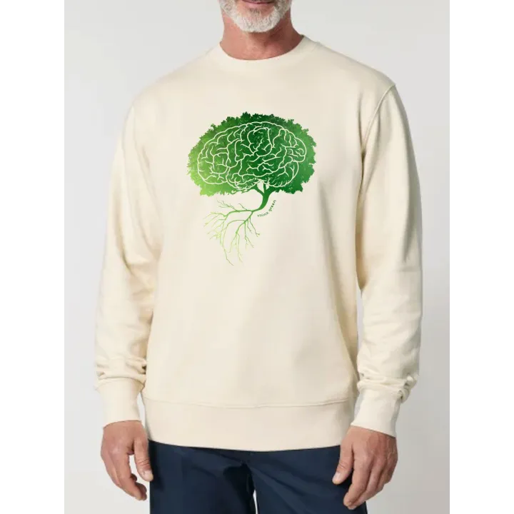 Sweat homme ''THINK GREEN''