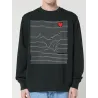 Sweat homme ''BALEINE MARINIERE''