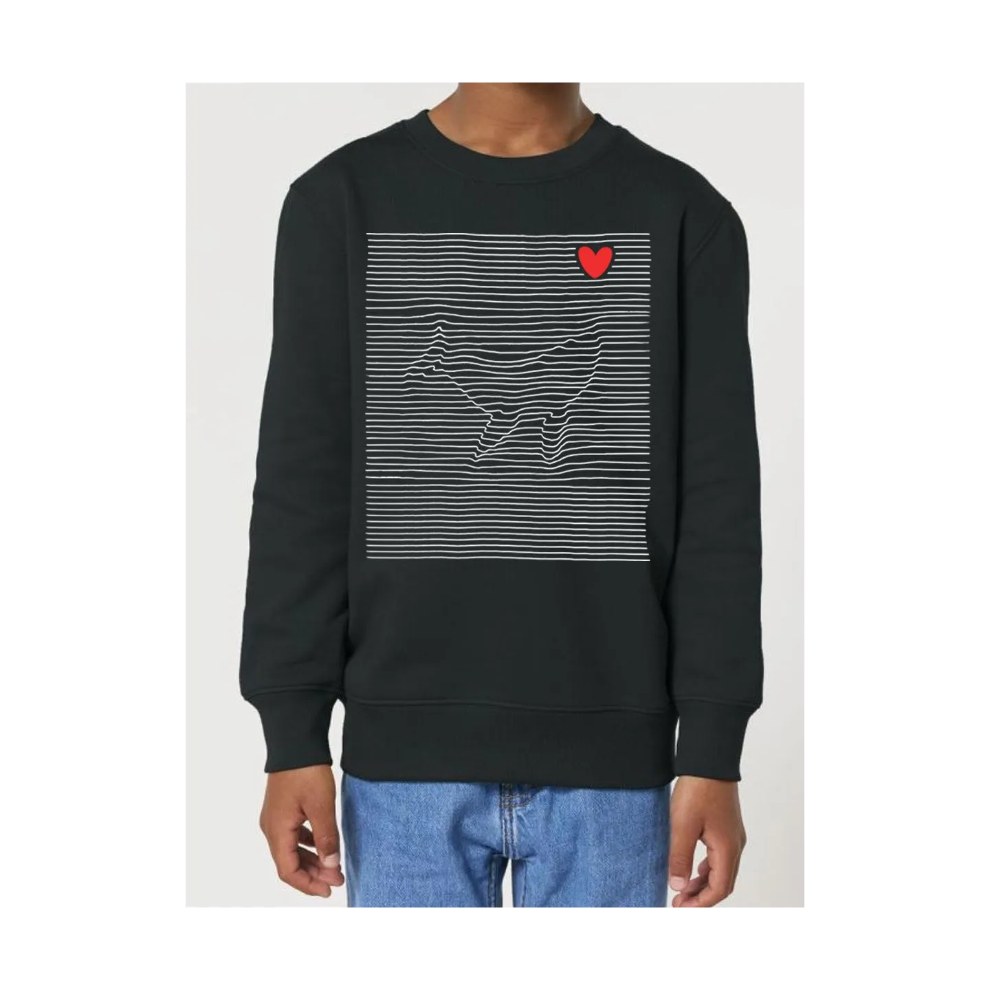Sweat enfant "Baleine marinière"