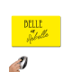 Tapis de souris "Belle et rebelle"
