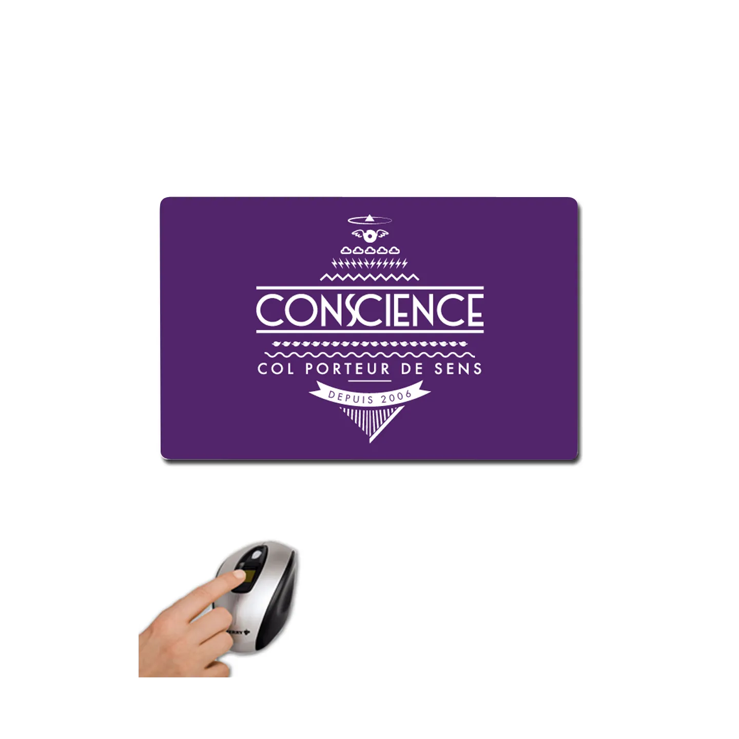 Tapis de souris "Conscience"