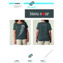Tshirts anthracite Méduse