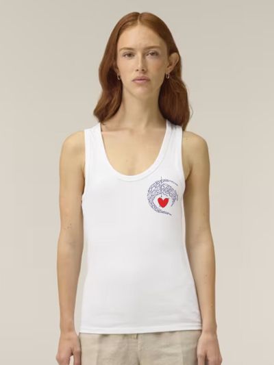  DÉBARDEUR FEMME "VAGUE DAMOUR" 