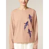 T-SHIRT MANCHES LONGUES FEMME "CARPES" PAR RULIANO DES BOIS