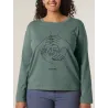 T-SHIRT MANCHES LONGUES FEMME "ENSEMBLE"