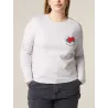 T-SHIRT MANCHES LONGUES FEMME "MER VEUILLEUSE"