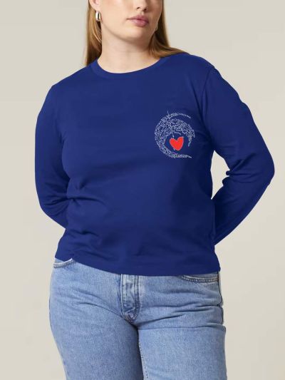 T-SHIRT MANCHES LONGUES FEMME "VAGUE DAMOUR"