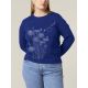 T-SHIRT MANCHES LONGUES FEMME "LOOSE LET IT BEE"	