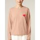T-SHIRT MANCHES LONGUES FEMME "MAIN TENDU"	