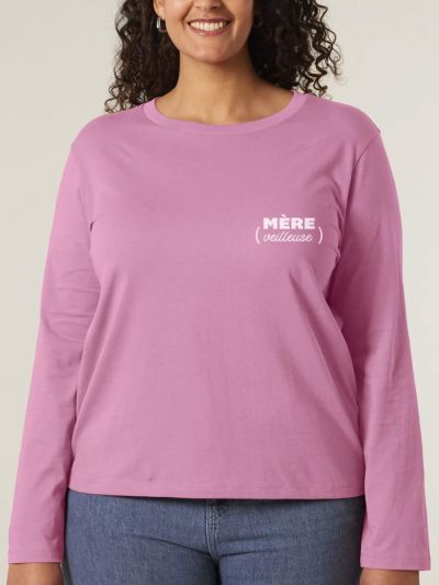T-SHIRT MANCHES LONGUES FEMME "MERE VEUILLEUSE"