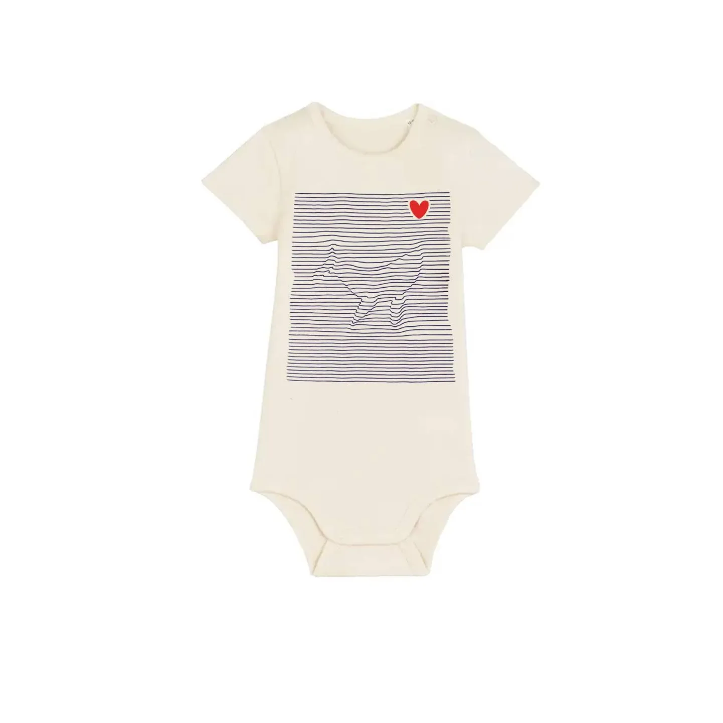 BODY BÉBÉ ''BALEINE MARINIERE''