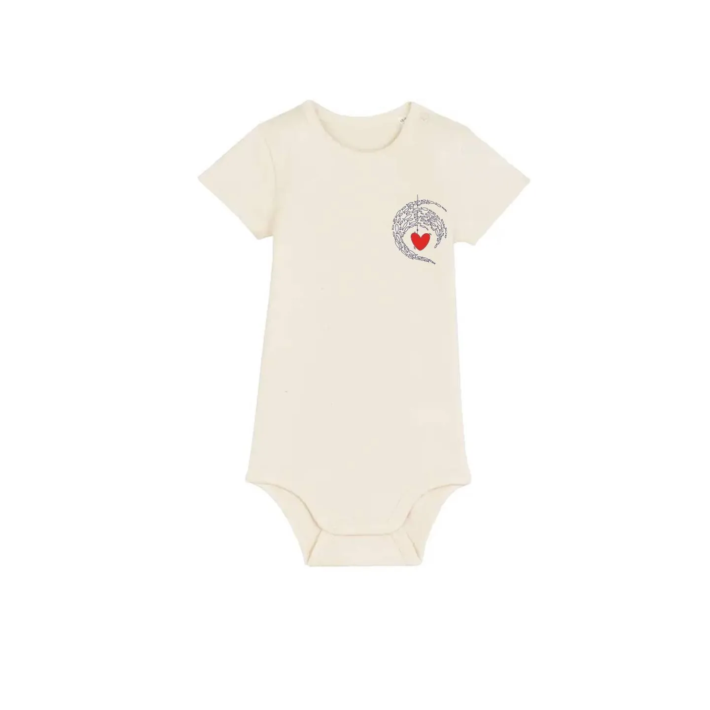 BODY BÉBÉ ''VAGUE DAMOUR'