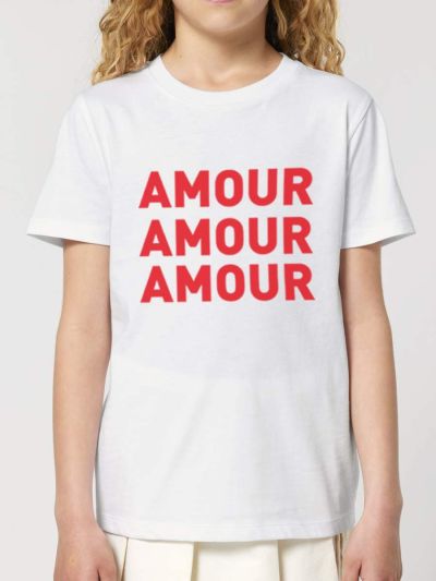 T-SHIRT ENFANT "AMOUR AMOUR AMOUR"