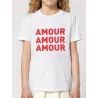 T-SHIRT ENFANT "AMOUR AMOUR AMOUR"
