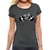 T-shirt femme "Velo Vinyle"