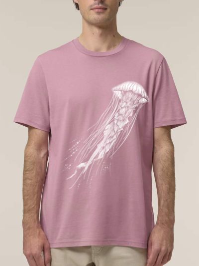 T-SHIRT HOMME MANCHES COURTES "MAINS CŒUR" PAR THE INK