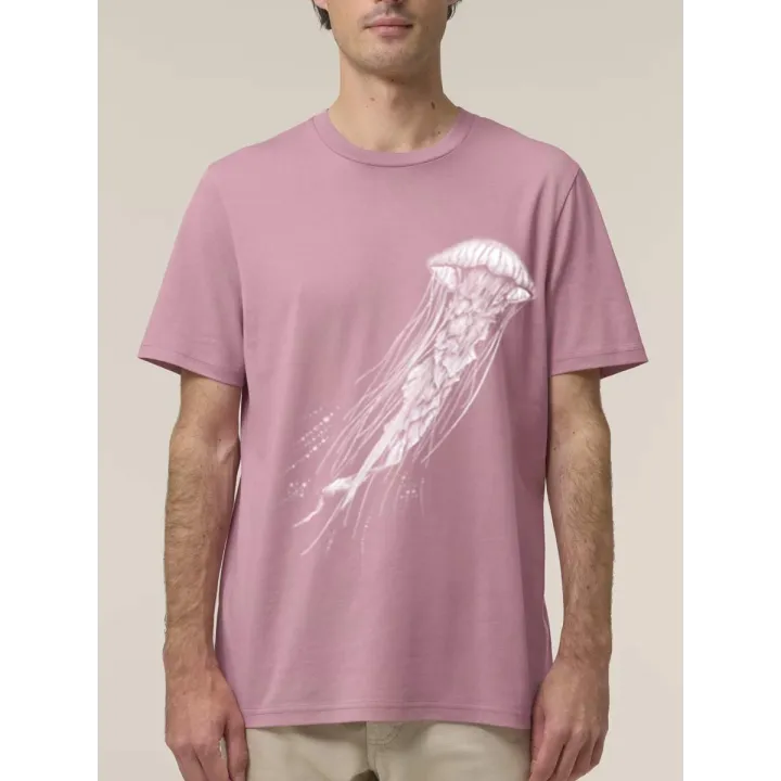T-SHIRT HOMME MANCHES COURTES "MAINS CŒUR" PAR THE INK