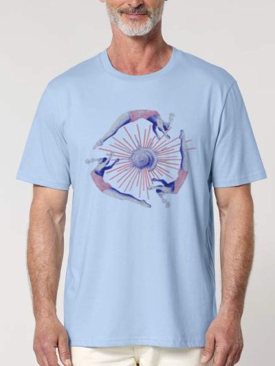 T-SHIRT HOMME MANCHES COURTES "NAGEUSES"