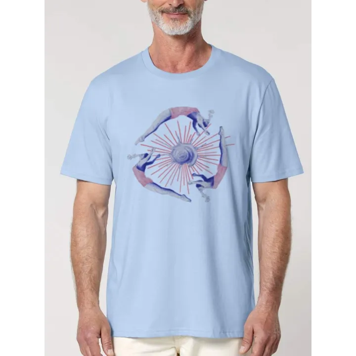 T-SHIRT HOMME MANCHES COURTES "NAGEUSES"