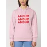 SWEAT FEMME "AMOUR AMOUR AMOUR"
