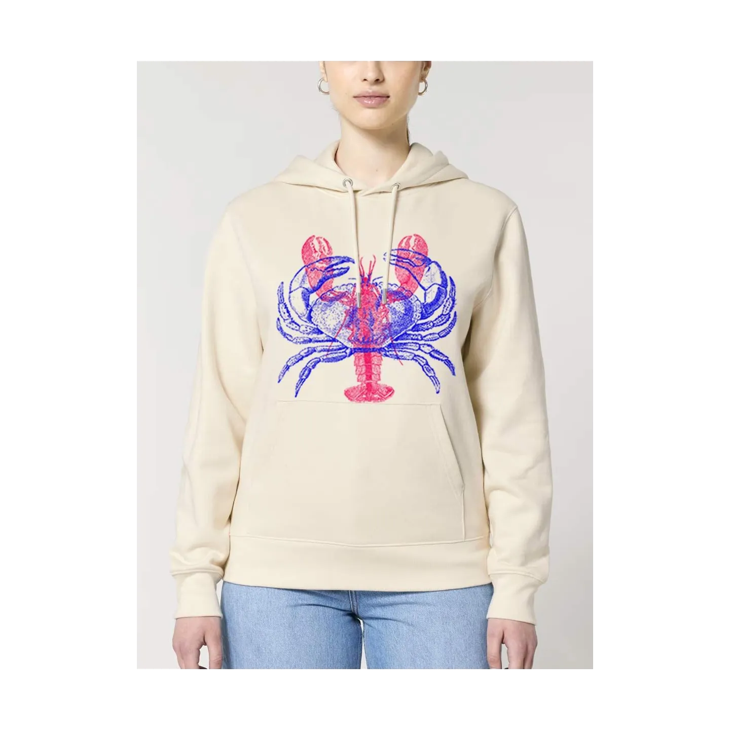 SWEAT FEMME "HOMARD/CRABE"