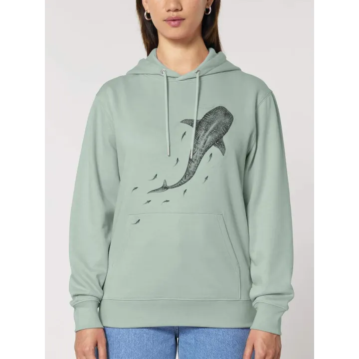 SWEAT FEMME "MAINS CŒUR" PAR THE INK