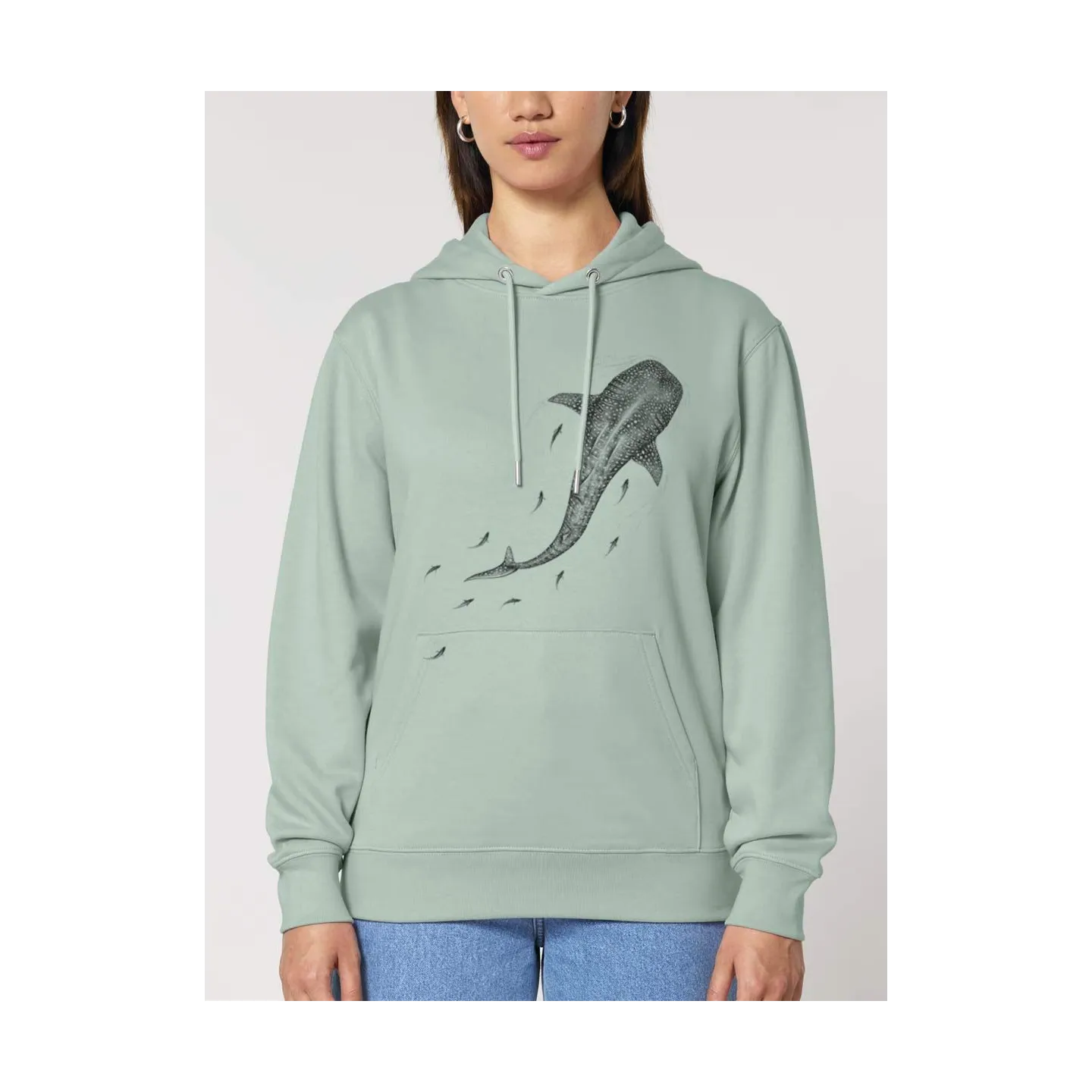 SWEAT FEMME "MAINS CŒUR" PAR THE INK