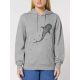SWEAT FEMME "MAINS CŒUR" PAR THE INK