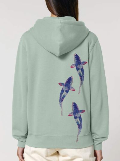 VESTE ZIP UNISEXE "CARPE" PAR RULIANO DES BOIS