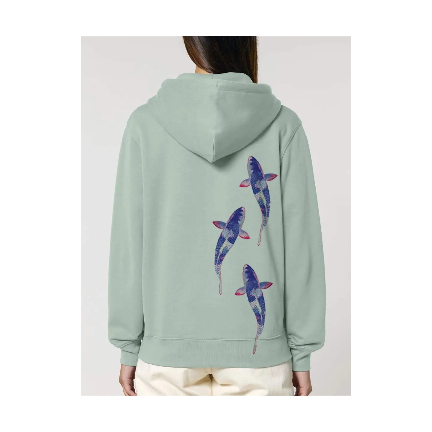 VESTE ZIP FEMME "CARPE"